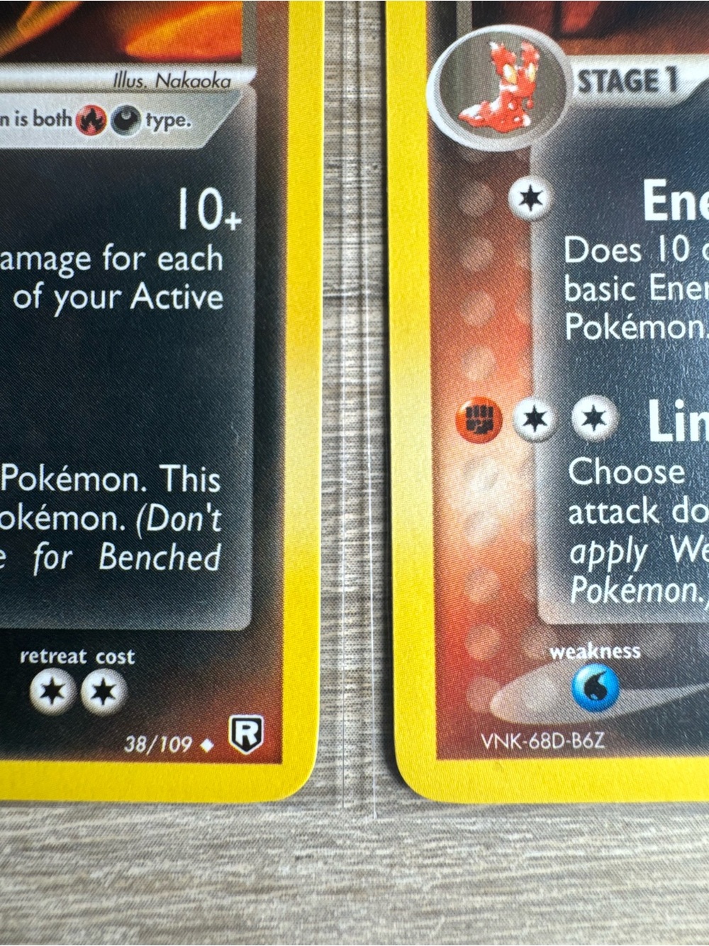 Dark Magcargo #38/Pokemon Team Rocket Returns (Lot of 2) - Picture 5 of 15